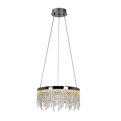 Lustre en cristal suspendu luminaire d'art pour salle à manger haut de gamme