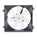 TYC 611340 Replacement Cooling Fan Assembly Compatible with Honda , Black