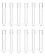 SCJJZ 12pcs Vaginal Creme Applikatoren,Vaginal Applikatorröhrchen,Intimduschen,Hygienische Gewinde Injektor Applikatoren,Gleitgel Applikator Spritze Gleitmittel Tube für Die Meisten Zäpfchen Unguent