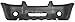 Evan-Fischer Front Bumper Cover Compatible with 2005-2007 Ford Escape Textured with Fog Light Holes XLT/Hybrid Models