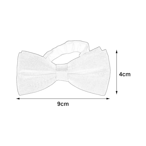 Adjustable Bow Ties Pre Tied Bow Tie Fashion Boys Neck Bowties s Bow Tie for Prom Banquet Stage Performance Formal Party, Rose Red4