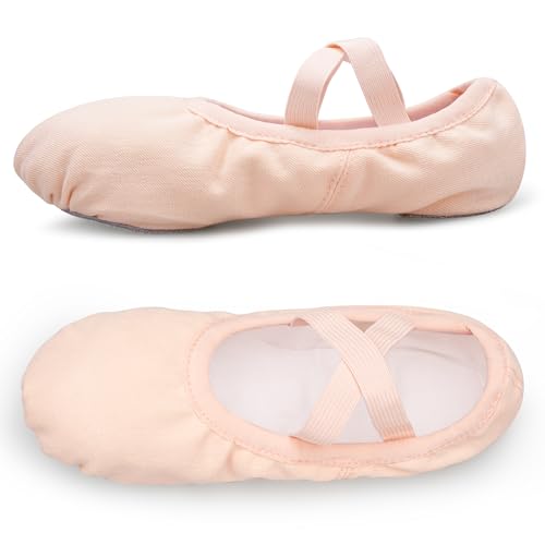 Stelle Women Ballet Shoes Highly Stretch Canvas Dance Slipper Yoga Shoes for Girls/Adults3