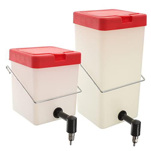 2 Pçs Fonte De Água De Coelho Garrafa De Água Animal Tigela De Água Para Animais De Estimação Chinch