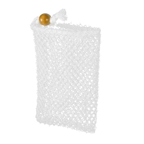 Filet de bain avec cordon et pochette de toilette pour rangement suspendu