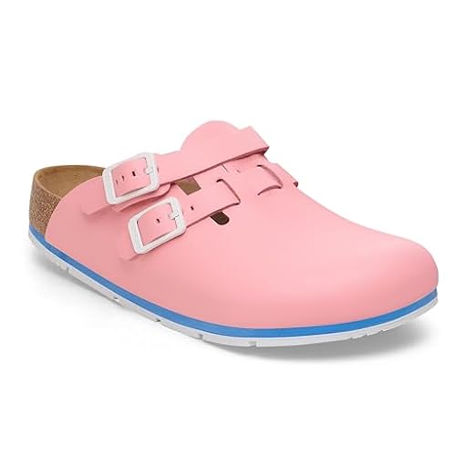 BIRKENSTOCK Zuecos Kay Pro de piel edición limitada, zapatos de piel de alta calidad con plantilla anatómica, Coral Shell, 38 EU Estrecho | Ya disponible en tu tienda friki favorita! En mundofriki.es! BIRKENSTOCK Zuecos Kay Pro de piel edición limitada, zapatos de piel de alta calidad con plantilla anatómica, Coral Shell, 38 EU Estrecho | Ya disponible en tu tienda friki favorita! En mundofriki.es!