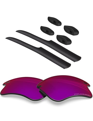 Image of BLAZERBUCK Polarized Replacement Lenses & Sock Kit for Oakley Fast Jacket XL OO9156 Sunglass