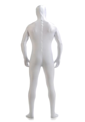 Image of ATHX Men's and Women's Spandex Open Face Bodysuit Costume Adult Stretchy Halloween Cosplay Body Suit Zentai Suit Outfits