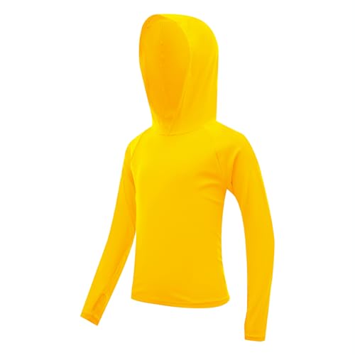 Image of Boys Rash Guard Toddler Swim Shirts Long Sleeve Kids Fishing Shirt UPF 50+ Sun Protection Swim Top with Thumb Hole