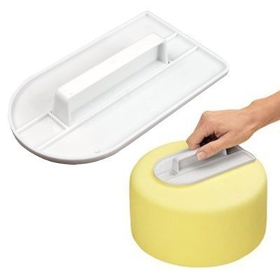 Autek Straight Edge Icing Polisher Smoother Cake Tool, Easy Glide Fondant Smoother