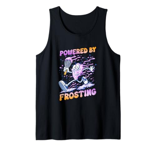 Powered by frosting Camiseta sin Mangas