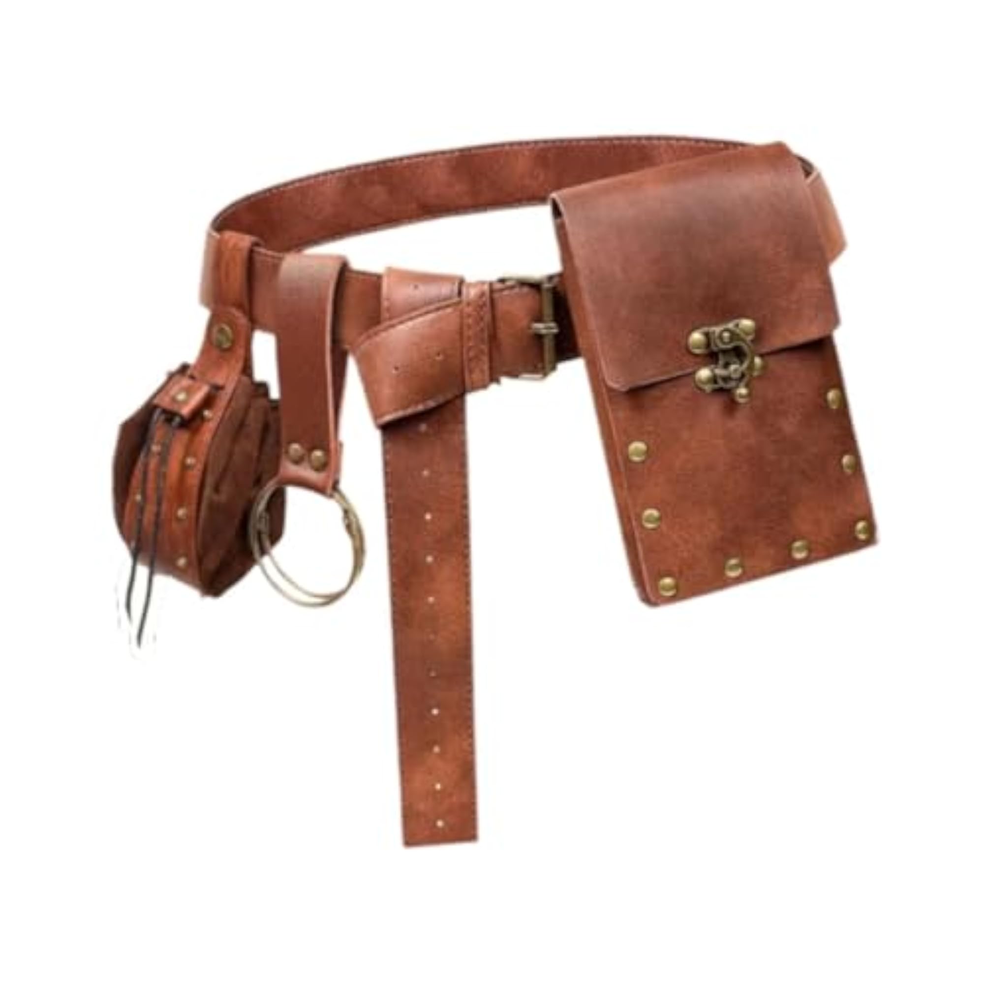 Belt Pouch Waist Bag Set Portable Medieval Belt Bag