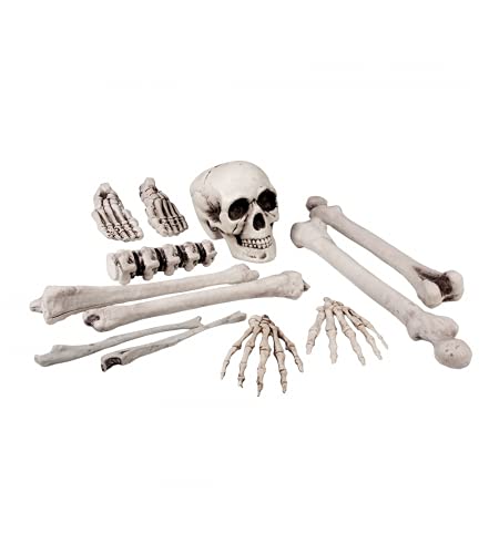 Fiesta y Carnaval, S.L.. SET HUESOS 12 PIEZAS - Producto Único