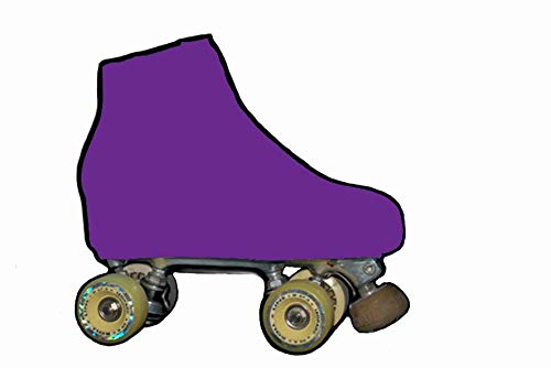 SILVYE - Fundas Cubre Patines para Patinaje ARTÍSTICO Gama Lila (Lila Morado, Talla M)