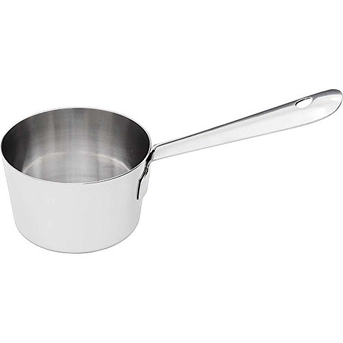 Mini casserole acier inoxydable petite casserole de cuisine 11 cm hauteur 6 cm