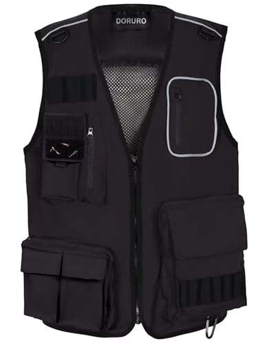 Kids Outdoor Vest Sleeveless Jackets Mesh Fishing Hiking Vest Multi-pocket Outwear Boys