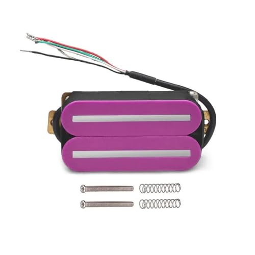Micro Humbucker Double Rail Guitare Violet pour remplacer un micro simple bobinage