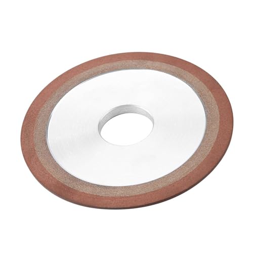 Eujgoov Schleifscheibe für Sägeblätter, Harzgebunden, 125 Mm X 32 Mm, Schleifscheibe, Hocheffiziente Glatte Kante für Wolframstahl und Abschreckbearbeitung, Ideal für Legierungsmesser und Sägeblätter