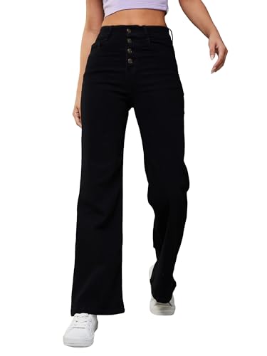 Image of Dolce Crudo Women's High Waist Straight Fit Jeans