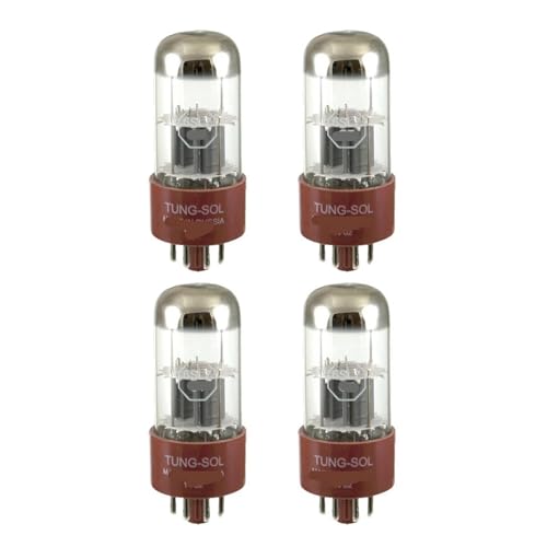 4 Tubes à Vide Tung-Sol 6SL7 Assortis pour amplificateur hifi et audio