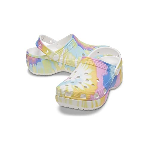 Image of Crocs Women's Classic Graphic Platform Clogs