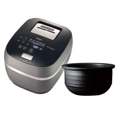 TIGER Pressure IH Rice Cooker with Clay Ceramic Inner Pot JPX-W10W AC220V Area Only