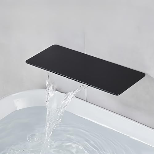 Mélangeur de bain transformé avec le tap de bain noir LWX - 5
