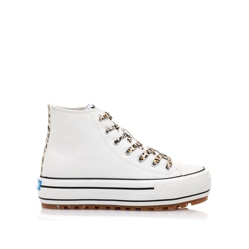 MTNG Deportivas Mujer Deportivas Bigger-T 60298 Mujer | Deportivas Casual | Cierre con Cordones | 53003 | Blanco