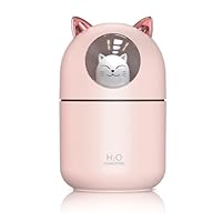 加湿器 卓上加湿器 300ml ミニ加湿器 寝室 デスク オフィス 猫 ねこ imgrc0105601119.jpg