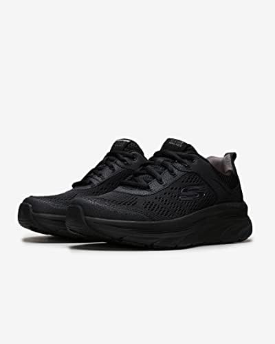 Skechers Men's D'Lux Walker Oxford, Black/Black, 11 | Image 2