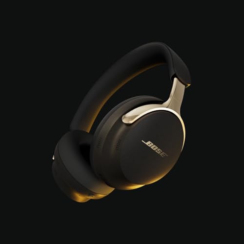 Image of Bose QuietComfort Ultra Bluetooth Headphones (2nd Gen), Wireless Headphones with Spatial Audio, Over Ear Noise Cancelling with Mic, Up to 30 Hours of Play time, Desert Gold - Limited Edition Color