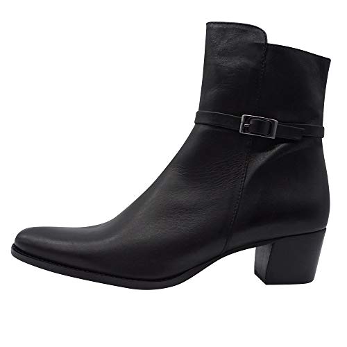 Pinto Di Blu 9851 Femme Bottillon Noir, Pointure:42 EU