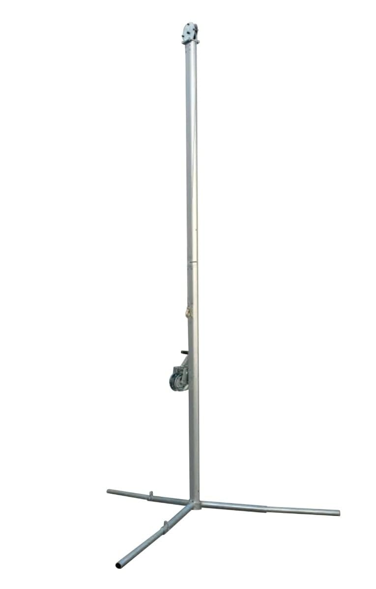 TentandTable 12' Steel Reinforced Frame Tent Jack Lifting Tool with Easy Crank Handle, Compatible with High Peak and Compatible with West Coast Frame Tents, 2 Pack