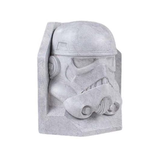 Star Wars Stormtrooper STONEWORKS Faux Marble Bookends