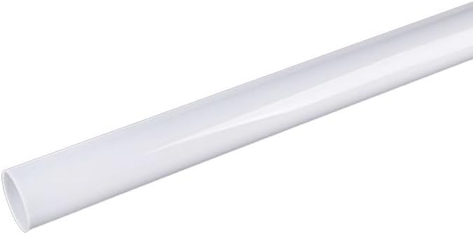 1pc 60cm White Acrylic Tube for Fish Tank, Garden Irrigation, and DIY Projects - High Transparent Acrylic Pipe(40mm)