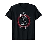 Chinesische Charaktere, Kampfkunst, Wing Chun T-Shirt