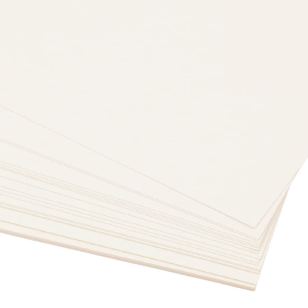Craftelier - Opakowanie z 25 kartonami Ivory do wszystkich rodzajów prac rzemieślniczych, takich jak scrapbooking, kartki, koperty, albumy lub kolaże, 30 x 30 cm, 250 g/m².