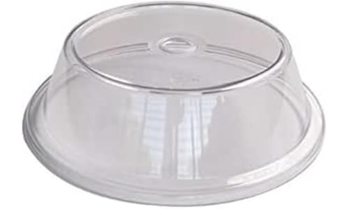 APS Tapa de plato tapa de mantenimiento de frescos, campana de plato, tapa de plato transparente, no apta para microondas, Ø 28,5 cm, 6,5 cm de altura