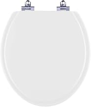 Tampa de Vaso Sanitário com Amortecedor Convencional Oval Branco para Bacia Celite