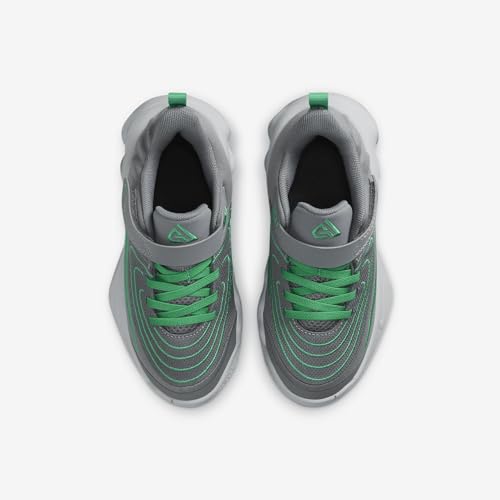 Giannis Immortality 4 Little Kids' Shoes (FZ6733-002, Smoke Grey/Wolf Grey/Dark Smoke Grey) Size 104