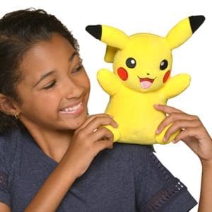 Image of Pokemon 8 inch Pikachu & Squirtle Plush 2-Pack - Generation 1 Starter - Officially Licensed - Authentic Soft Stuffed Animal Toy Figures - Gift for Kids, Boys, Girls - 2+