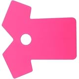 Sewroro Kleines Bügelbrett aus Kunststoff für Hemden Kragen und Manschetten Tragbares Haushaltsbügelbrett mit Glatter Oberfläche Platzsparendes Bügelzubehör für Dampfbügeleisen