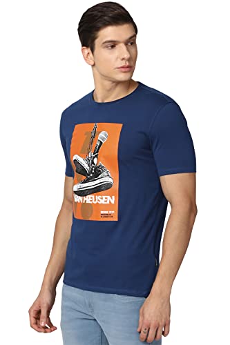 Image of Van Heusen Men's Cotton Slim Fit T-Shirt