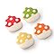 Thumb Grip for Nintendo Switch 2,Analog Joystick Button Covers for Switch 2 Joycon Controller, Cottage Mushroom Soft Silicone Gaming Accessories-4PCS