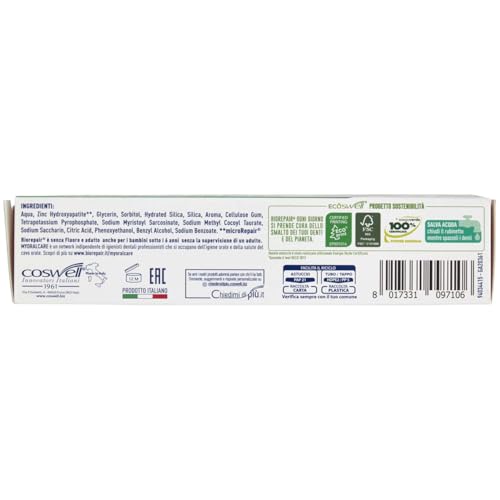 Biorepair, Total Protective Repair Zahnpasta, repariert Nagellack, schützt vor Plaque, Zahnstein und Karie, repariert Nagellack… – Ansicht 6