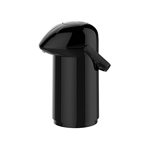 Garrafa Térmica Jade com Bomba 1L, Soprano, 0052, Preta, Pequeno