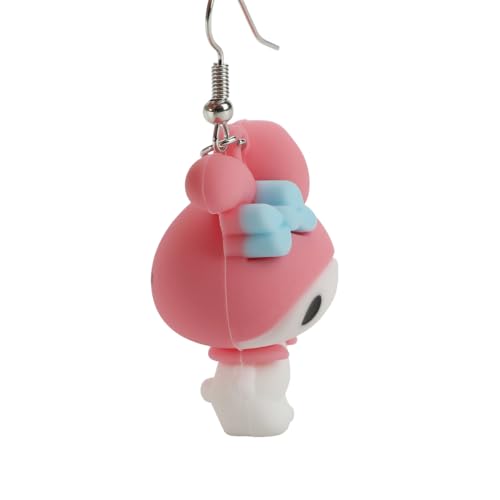 My Melody Plush Oversized Character Earrings2