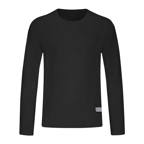 Men's Workout Running Shirts Quick Dry Moisture Wicking T-Shirts Gym Athletic UV Sun Protection Long Sleeve Shirts