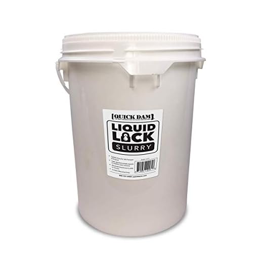 Quick Dam Liquid Lock Slurry 5 Gallon Pail