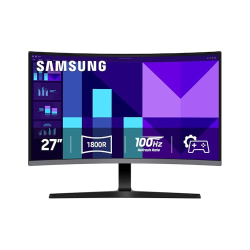 Image of Samsung 27 inch S3 (S39GD) FHD 100Hz Curved Monitor with Speakers LS27D396GANXZA Bundle with Elite Suite 18, 2X HDMI Cable and Deco Gear CPS Exclusive 26 Month Protection Pack (BEACH-CPS-26M250)