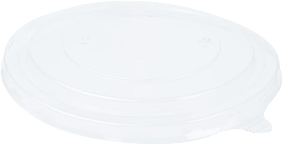 Restaurantware LIDS ONLY: Foil Lux Lids For 37 And 42 Ounce Take Out Containers 200 Lift Tab Lids For Food Containers - Disposable Clear Plastic Food Container Lids Containers Sold Separately